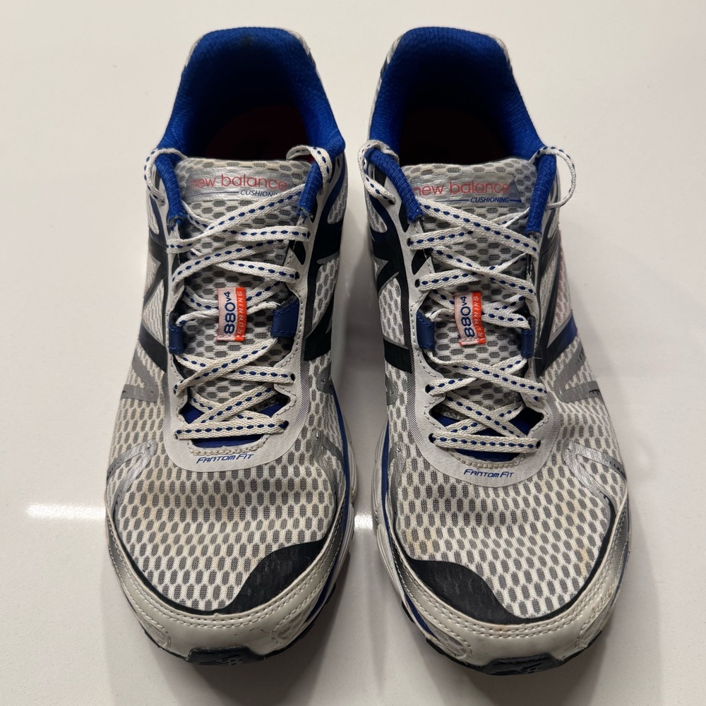 New Balance 880V4 Size 10 Blue Gray Running Mens Athletic Sneakers